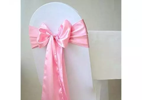 Sashes for chair cover